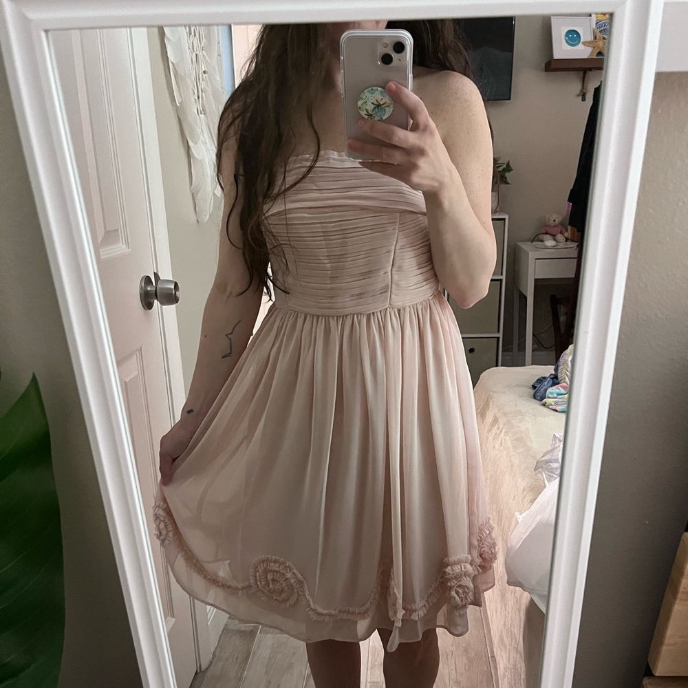 🌸 LC Lauren Conrad blush dress 🌸